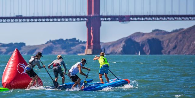 La compétition de SUP à San Francisco : La Battle of the Bay