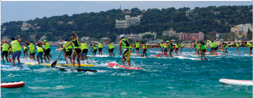 Le défi du Stand-Up Paddle à Nice : La Riviera SUP Race
