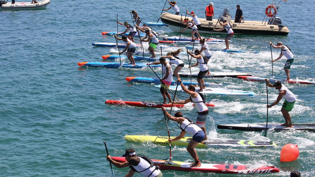 La compétition de SUP à La Rochelle : La Charente-Maritime SUP Race