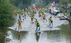 Les paddleurs sur les canaux